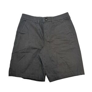 Chino Shorts Mens 34 Black Apt. 9 Premier Flex Stretch‎ Cotton Casual Summer